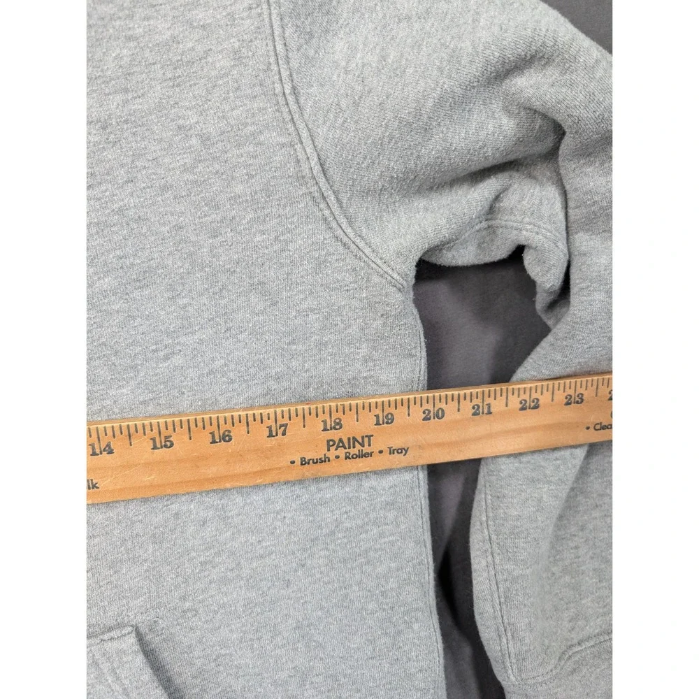 Polo Ralph Lauren Boys XL 18-20 Gray Full Zip Fleece Hoodie Pony Logo 6806